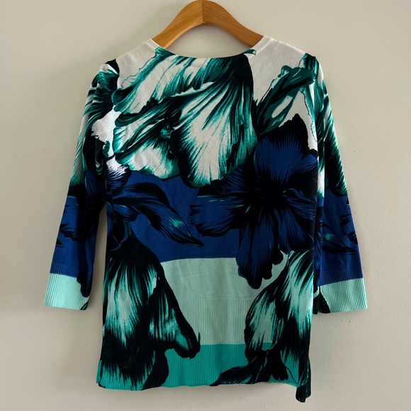 WHBM 3 Quarter Snap Cardigan Sz XXS - Picture 2 of 2